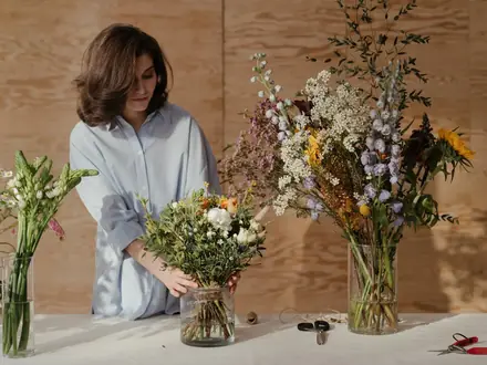 Florist/in