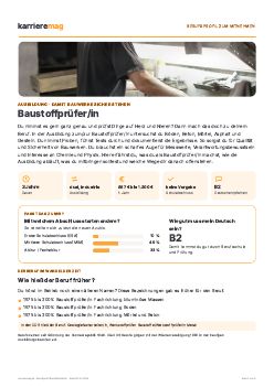 Vorschau: Berufsprofil Baustoffpr&uuml;fer/in als PDF